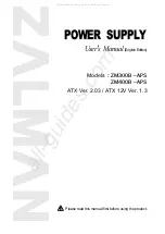 Preview for 1 page of ZALMAN ZM300B-APS User Manual