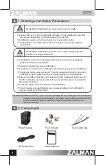 Предварительный просмотр 2 страницы ZALMAN ZM500-GVM User Manual