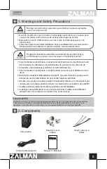 Предварительный просмотр 9 страницы ZALMAN ZM500-GVM User Manual