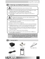 Предварительный просмотр 2 страницы ZALMAN ZM750-HP Plus User Manual