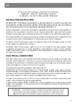 Preview for 9 page of zalux ACQUEx LED-T8 Instructions And Safety Information