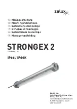 zalux STRONGEX 2 Mounting Instructions предпросмотр