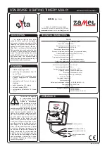 Zamel EXTA ASH-01 Instruction Manual preview