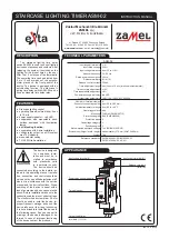 Zamel EXTA ASM-02 Instruction Manual preview