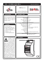 Zamel EXTA ED-1 Instruction Manual preview