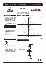 Предварительный просмотр 1 страницы Zamel EXTA EDM-01 Instruction Manual