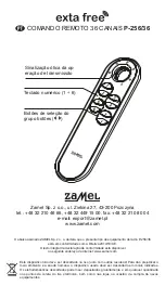 Preview for 21 page of Zamel EXTA FREE P-256/36 Manual