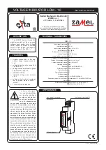 Zamel EXTA LDM-10 Instruction Manual preview