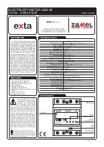 Zamel exta LEM-40 User Manual preview