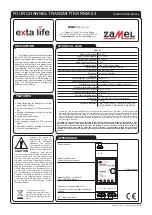 Zamel EXTA LIFE RNM-24 Operation Manual предпросмотр