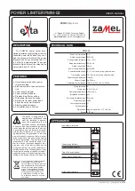 Preview for 1 page of Zamel EXTA PMM-02 User Manual