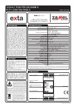 Zamel exta ZCM-42 Manual предпросмотр