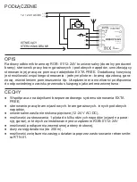 Preview for 3 page of Zamel Extra Free ROB-01/12-24V Manual