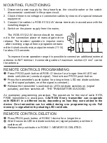 Preview for 8 page of Zamel Extra Free ROB-01/12-24V Manual