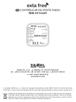 Preview for 13 page of Zamel Extra Free ROB-01/12-24V Manual