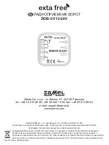 Предварительный просмотр 29 страницы Zamel Extra Free ROB-01/12-24V Manual