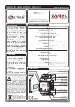 Zamel GRM-10 Instruction Manual preview