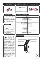 Предварительный просмотр 1 страницы Zamel LKM - 01 Instruction Manual