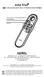 Preview for 22 page of Zamel P-256/8 Manual