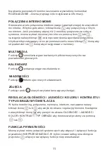 Предварительный просмотр 12 страницы Zamel VP-808B Operating Manual