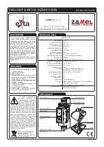 Zamel WZM-01/SOS Instruction Manual предпросмотр