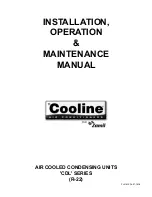 Zamil Cooline CDL Series Installation, Operation & Maintenance Manual preview