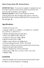 Preview for 8 page of Zamkol ZK306 User Manual