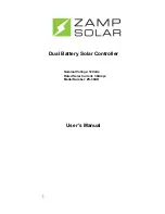 Preview for 1 page of Zamp Solar ZS-30AD User Manual