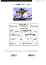 Preview for 4 page of Zamperla Family Swinger Trailer Model Use And Maintenance Manual