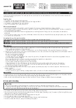 Preview for 1 page of ZAMST 474001 Instructions For Use Manual