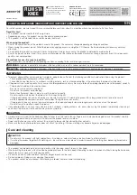 ZAMST FILMISTA KNEE Instructions For Use Manual preview