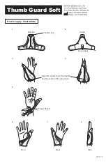 ZAMST Thumb Guard Soft Instructions For Use предпросмотр