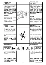 Preview for 28 page of zanardi PE 28 Series Operating And Maintenance Instructions Manual