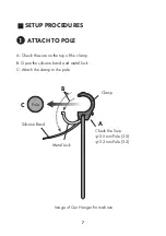 Предварительный просмотр 7 страницы ZANE ARTS COZ HANGER 30 Manual