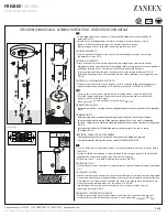 Preview for 3 page of ZANEEN Frisbee L10B0069 Installation Manual