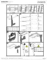 Preview for 2 page of ZANEEN MAGIQ PRO TRIMLESS Installation Manual