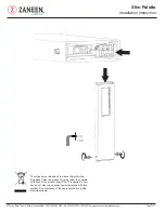 Preview for 7 page of ZANEEN Paletto SLIM Installation Instructions Manual