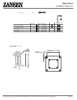 Предварительный просмотр 2 страницы ZANEEN Tetra Parco Installation Instruction