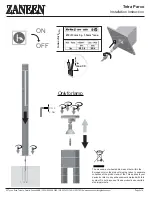 Предварительный просмотр 6 страницы ZANEEN Tetra Parco Installation Instruction