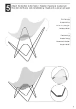 Preview for 7 page of Zangra BUTTERFLY CHAIR Assembly Instructions Manual