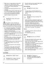 Preview for 16 page of ZANKER 925513006 User Manual