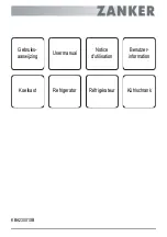 Preview for 1 page of ZANKER KBA23001SB User Manual