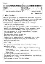 Preview for 2 page of ZANKER KDT10042FK User Manual