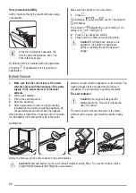 Preview for 22 page of ZANKER KDV10030FA User Manual