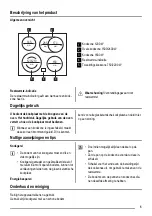 Preview for 5 page of ZANKER KEV6042FBB User Manual