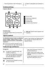 Preview for 26 page of ZANKER KEV6042FBB User Manual