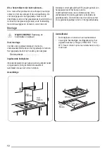 Preview for 10 page of ZANKER KEV6340XXK User Manual