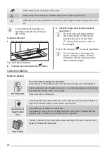 Предварительный просмотр 22 страницы ZANKER KHP90265XA User Manual