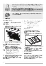 Предварительный просмотр 58 страницы ZANKER KHP90265XA User Manual