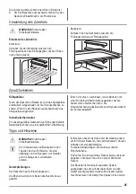 Preview for 25 page of ZANKER KOB20701XB User Manual